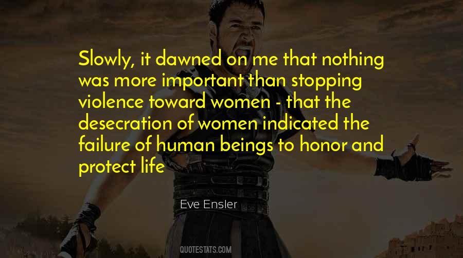 Honor Women Quotes #782458