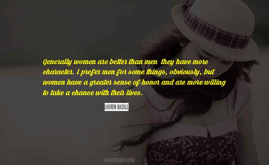 Honor Women Quotes #891612