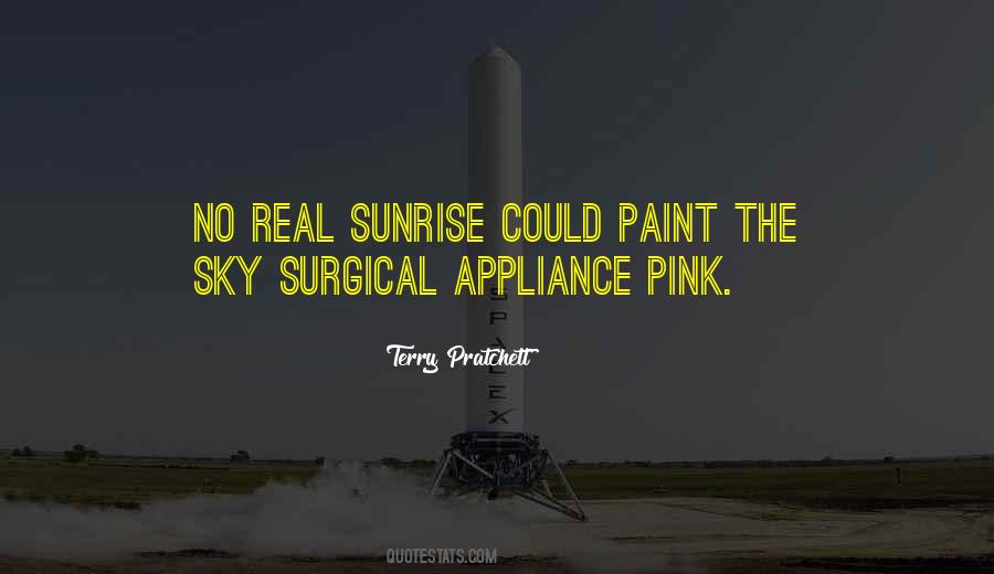 The Pink Sky Quotes #1169159