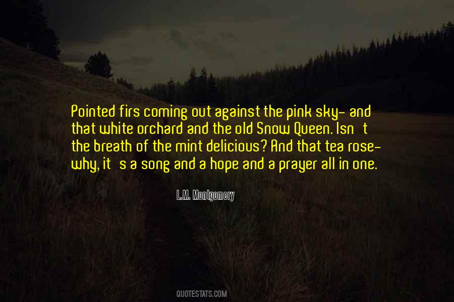 The Pink Sky Quotes #1259103