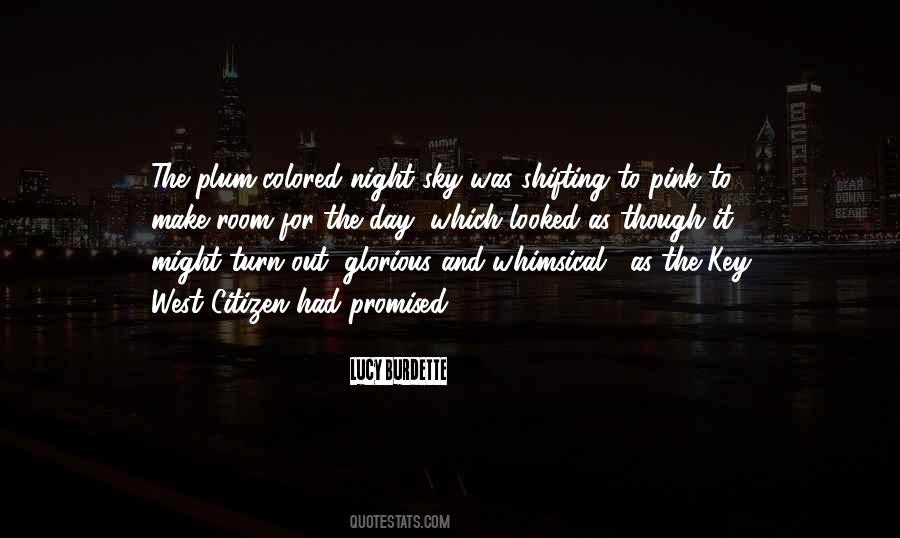 The Pink Sky Quotes #1749536