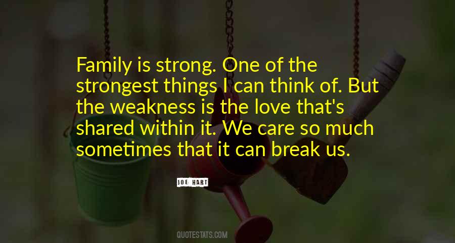 Family Break Quotes #1013590