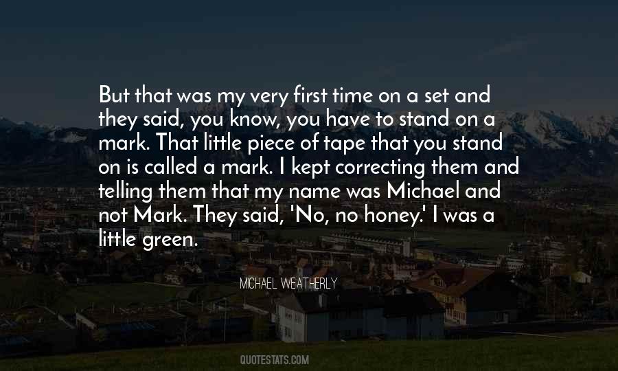 Green Time Quotes #517023