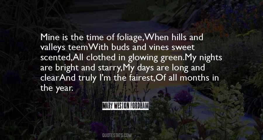 Green Time Quotes #995383