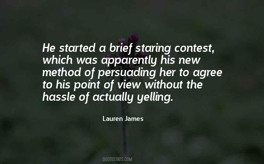 Quotes About A Staring Contest #1172580