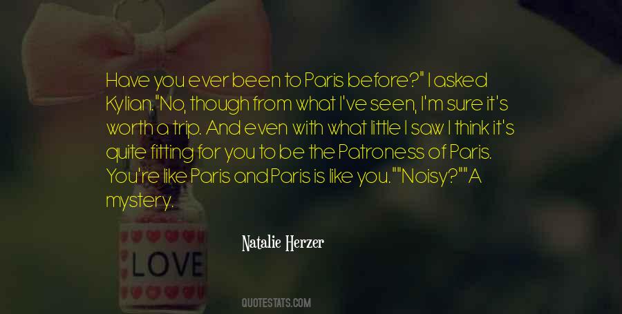 Trip To Paris Quotes #1164167