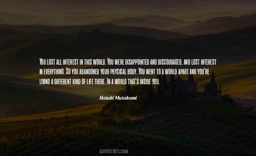 Murakami Life Quotes #1044668