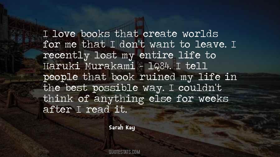Murakami Life Quotes #1803022