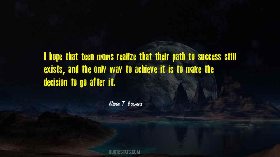 To Achieve It Quotes #1352498