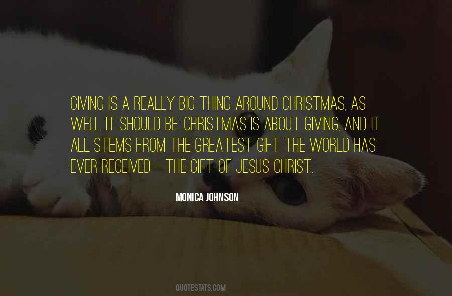 Christmas Is About Giving Quotes #815816