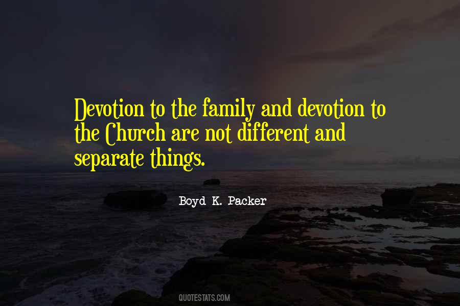 Family Devotion Quotes #1434043