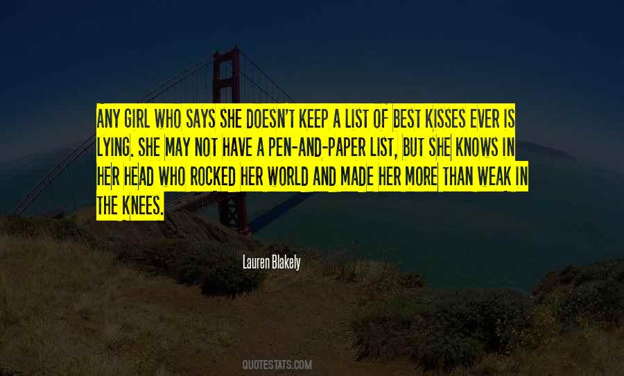 She Is Made Of Quotes #1131847