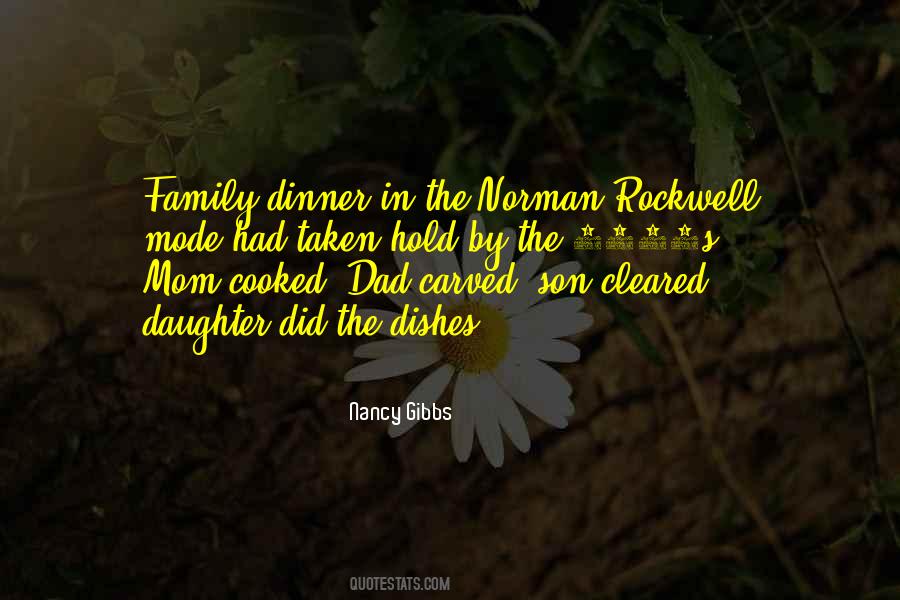 Family Dinner Quotes #170545