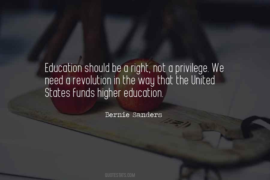 Privilege Not A Right Quotes #1765394