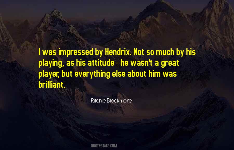 Player Attitude Quotes #1332688