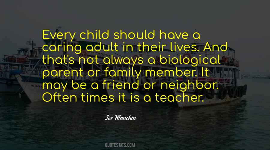 Parent And Teacher Quotes #1562407