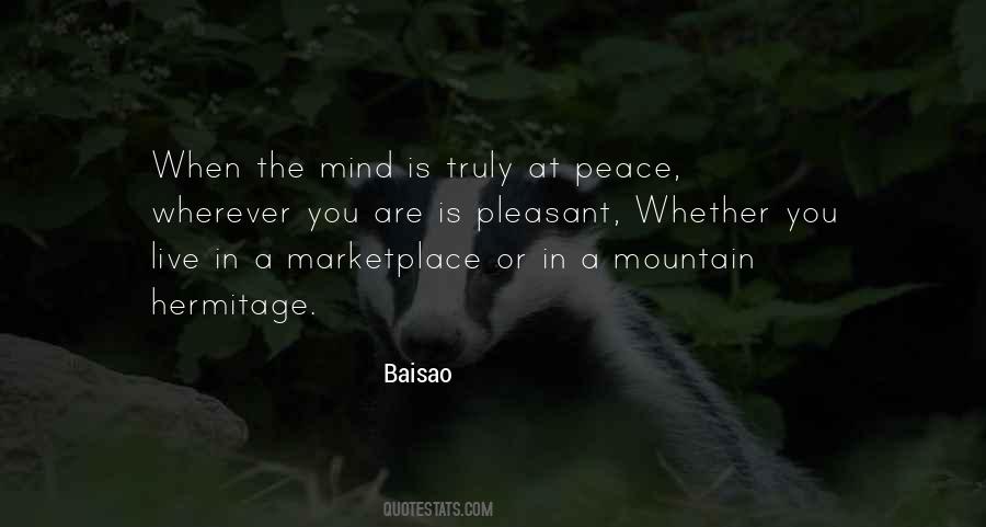 A Peace Of Mind Quotes #122455