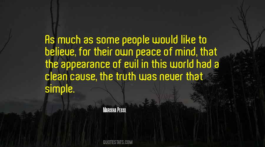 A Peace Of Mind Quotes #353206