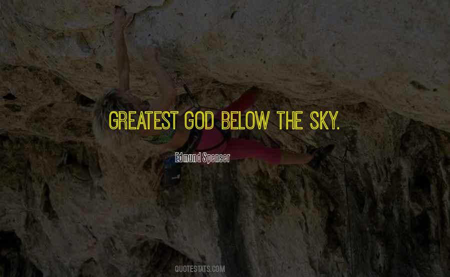 God Sky Quotes #1764636