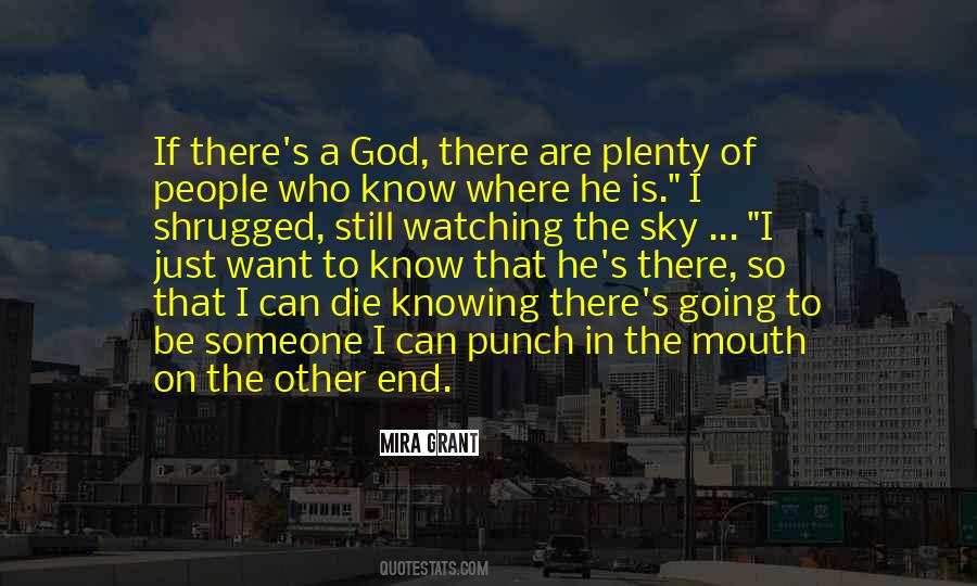 God Sky Quotes #980438