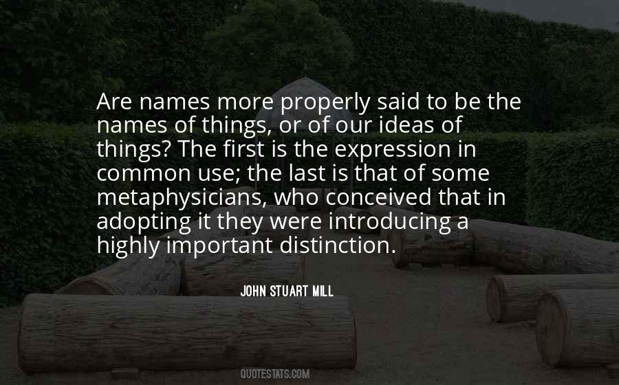 Names Are Important Quotes #590745