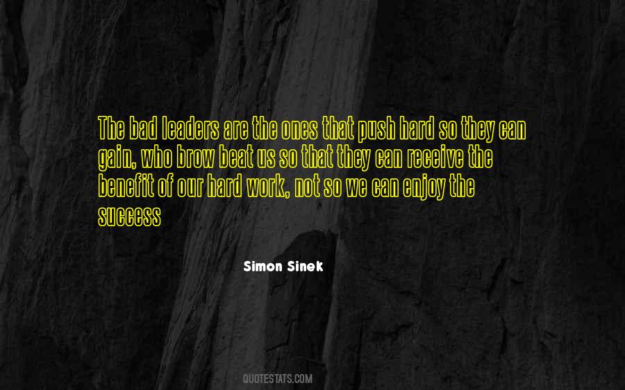 Leader Success Quotes #1235276