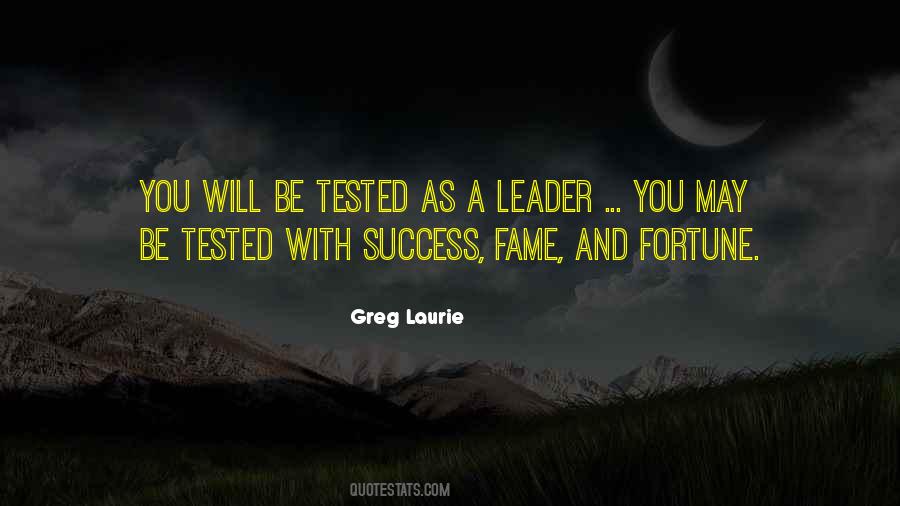 Leader Success Quotes #440282