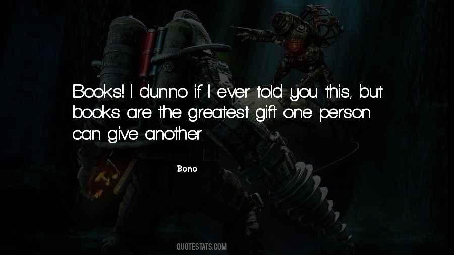 Books Gift Quotes #340625