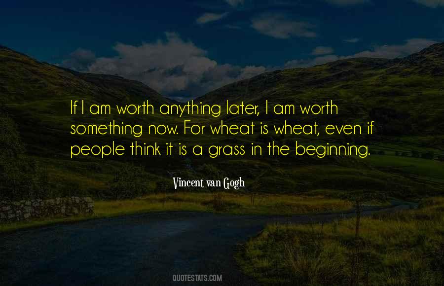 I Am Worth Something Quotes #377696