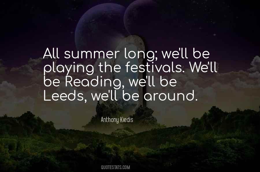 Long Summer Quotes #1300214