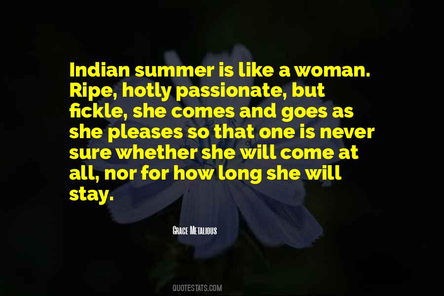 Long Summer Quotes #213389