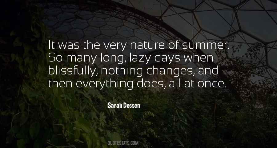 Long Summer Quotes #407648