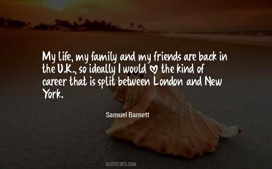 Family Friends Life Quotes #176131