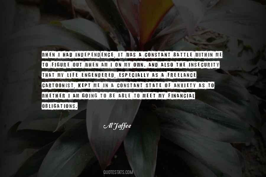 Anxiety Battle Quotes #1515456