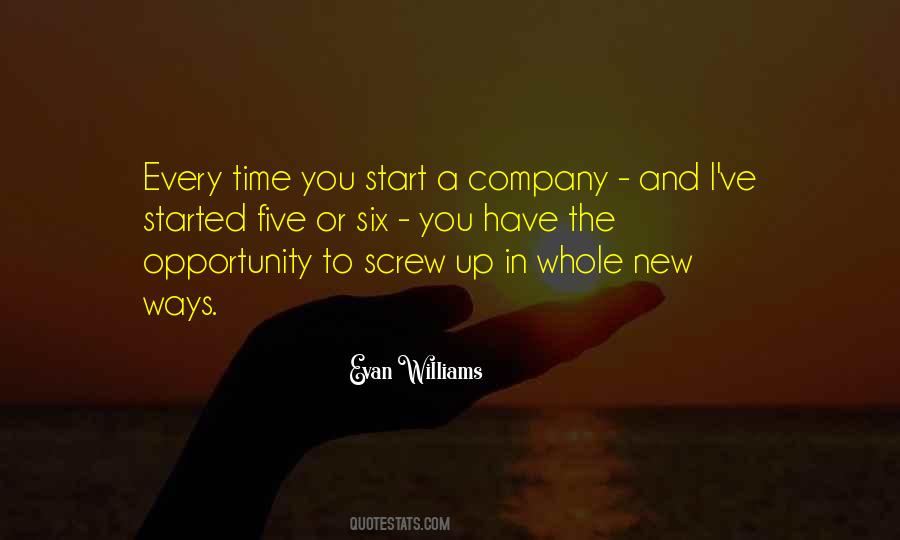 Start Up Company Quotes #1213411