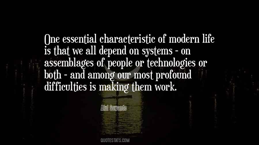 Essential Work Quotes #284035