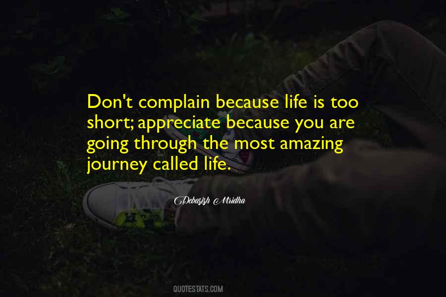 Life Is Short Love Quotes #1277714