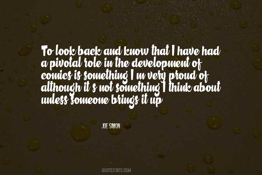 Someone To Look Up To Quotes #1803804