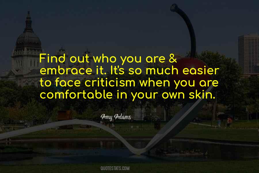 Face Criticism Quotes #939620