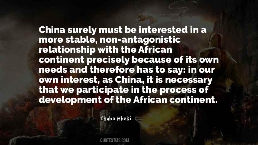 Our Own Interest Quotes #219054