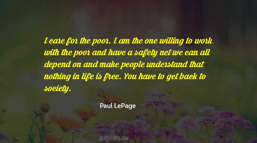 Nothing Free Quotes #337817