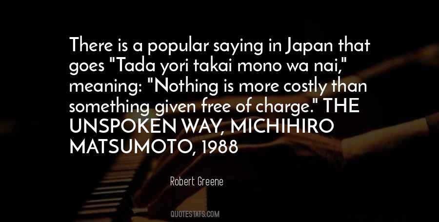 Nothing Free Quotes #62748