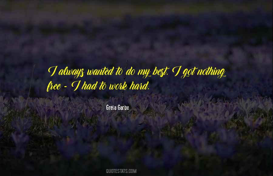 Nothing Free Quotes #965777