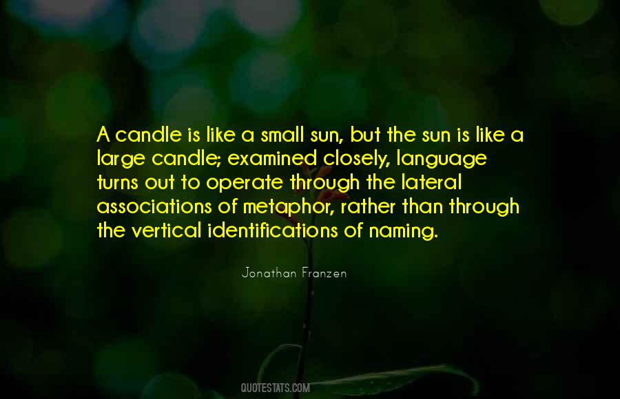 Like A Candle Quotes #242975