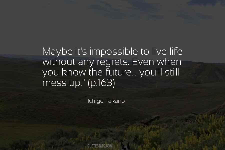 Impossible Life Quotes #123677