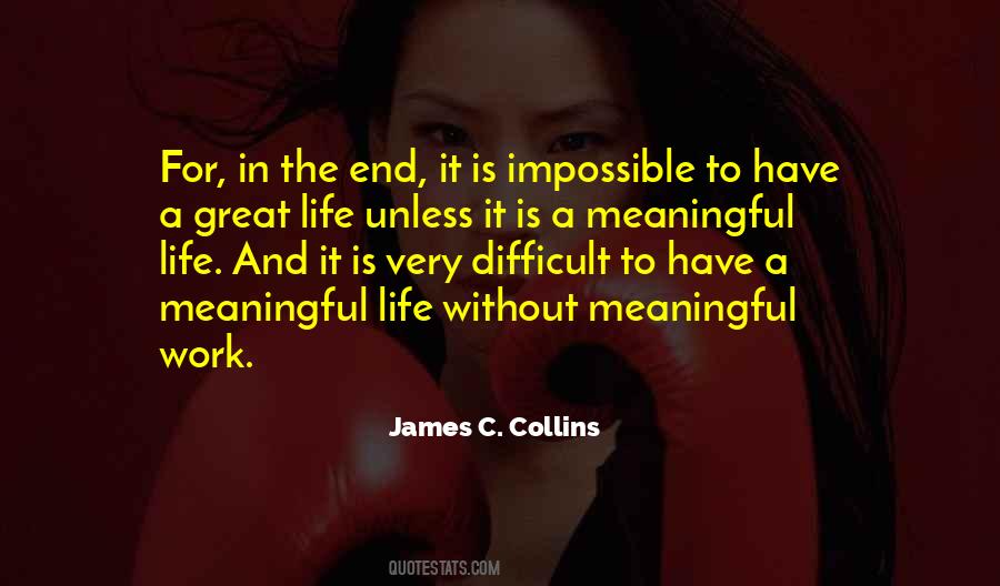 Impossible Life Quotes #513508