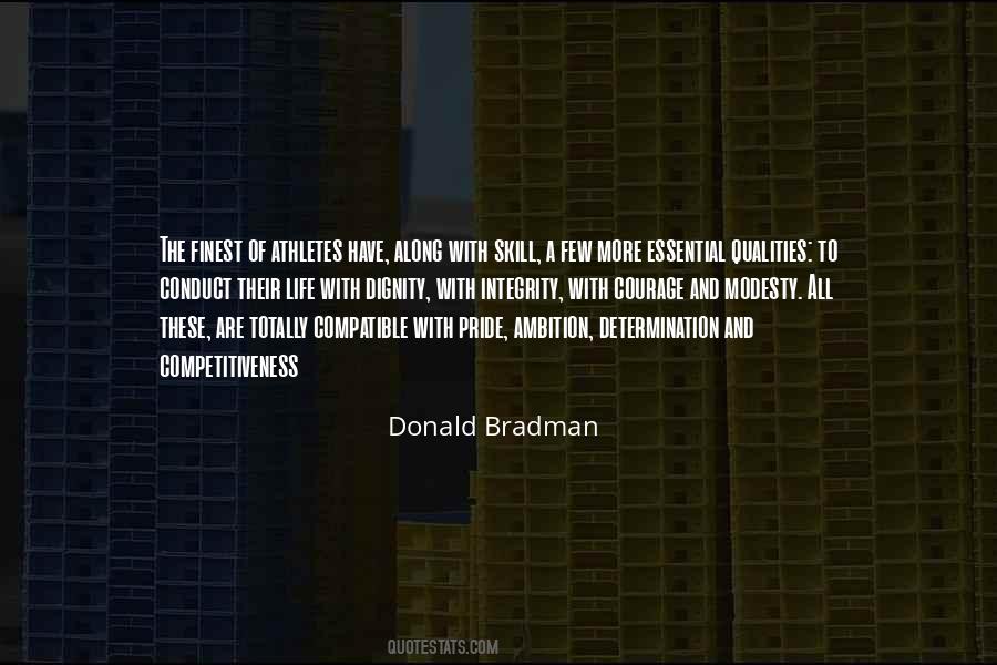 Integrity And Dignity Quotes #37421