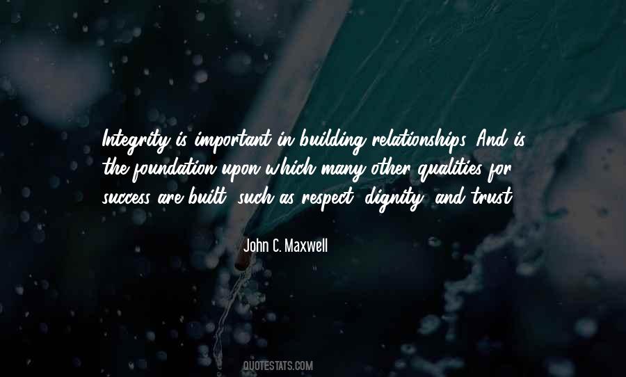 Integrity And Dignity Quotes #669627