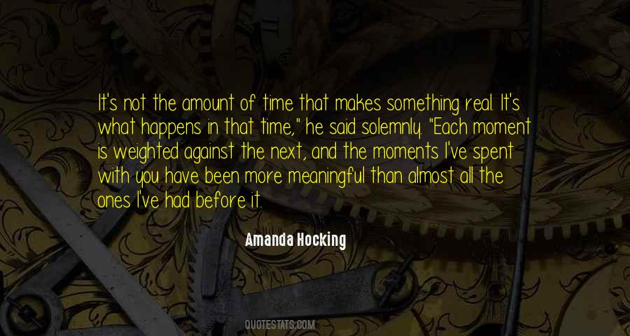 Time And Moment Quotes #416476