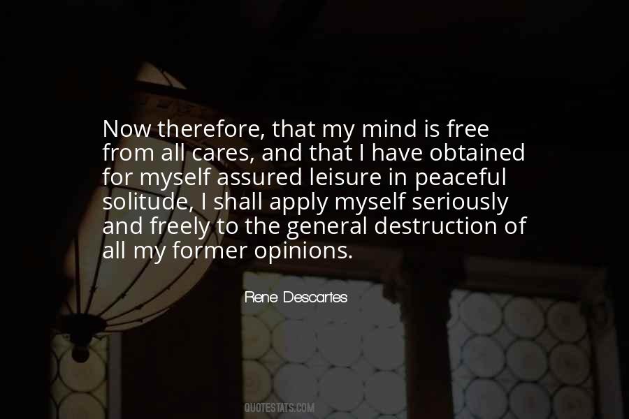 My Mind Is Free Quotes #781503